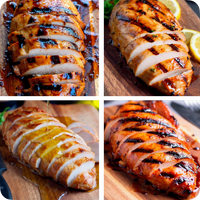 Grilled Boneless Chicken Breasts - VARIETY PACK