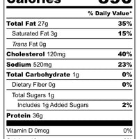 Grilled Boneless Chicken Breasts - PLAIN WITH OIL