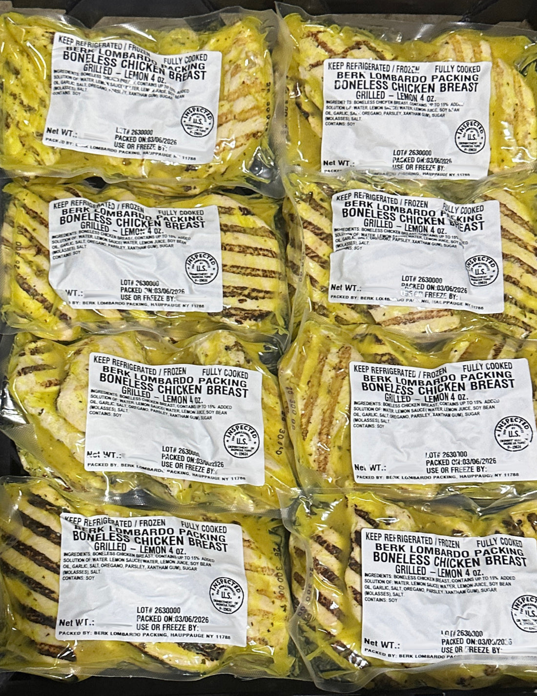 Grilled Boneless Chicken Breasts - BBQ