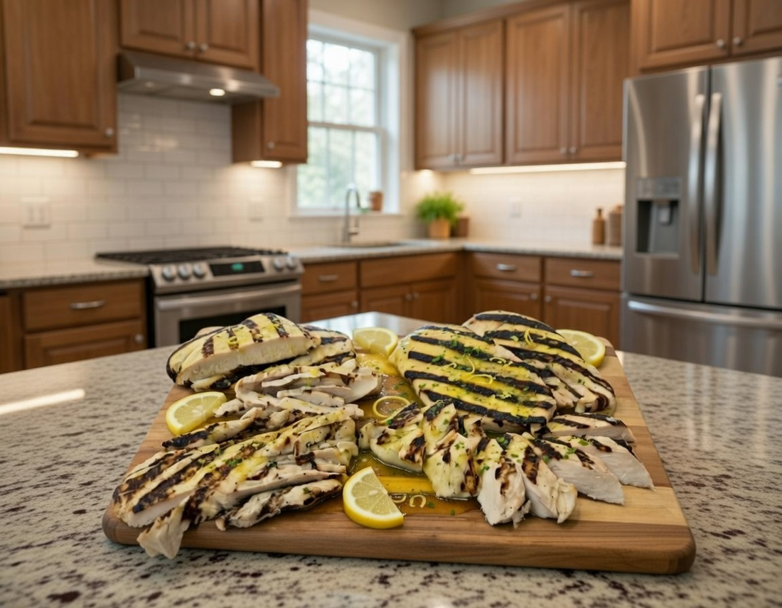 Grilled Boneless Chicken Breasts - LEMON